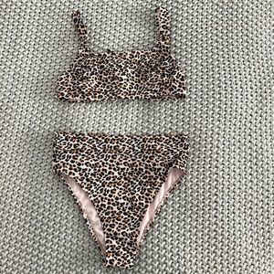 Cheetah print bikini